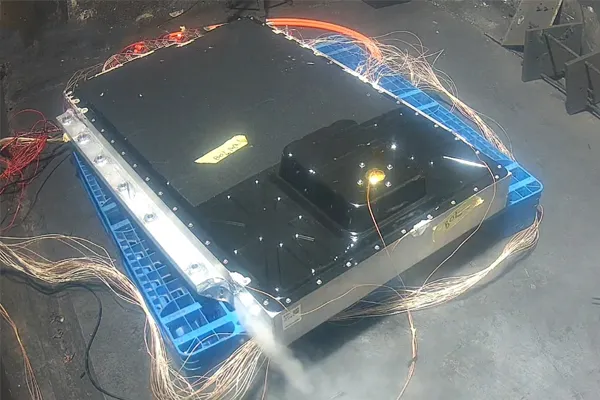 battery pack Thermal Propagation Test by reptbatetro