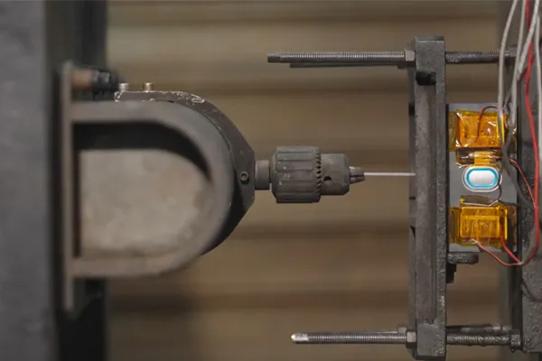 lfp battery cell Nail Penetration Test by REPT BATTERO